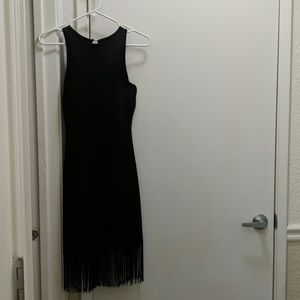 Plain Black Cocktail Dress